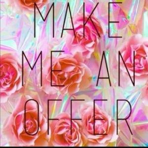 Make me an offer. All items are negotiable :)